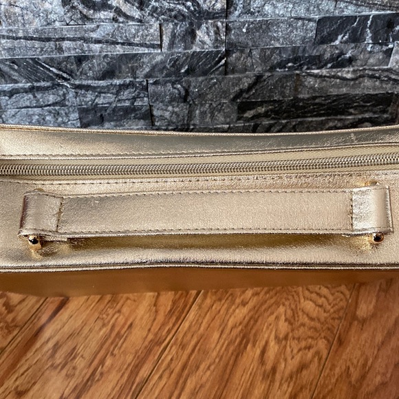 NEW LANCOME Golden Vanity Cosmetic Case - Picture 6 of 8